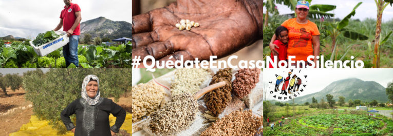 via campesina banner