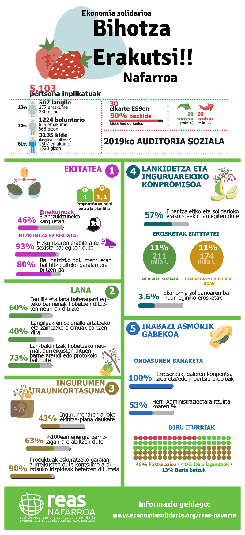 Infografía REAS Navarra Euskera