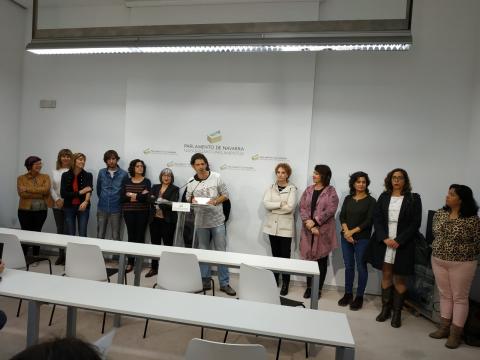 Plataforma de Entidades Sociales de Navarra exigen compromiso contra la desigualdad obscena