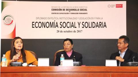Economía solidaria, necesaria para potenciar desarrollo social de México: Senado