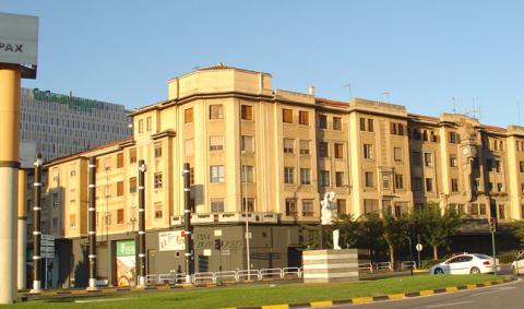 Antigua estación de autobuses de Pamplona