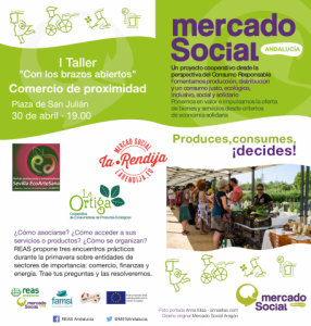 I Taller "con los brazos abiertos" del Mercado Social en Sevilla
