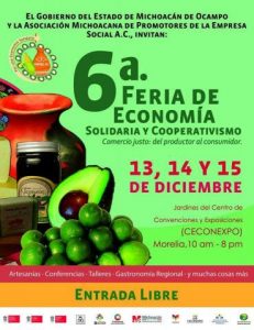 Feria de Economía Solidaria en Morelia (México)