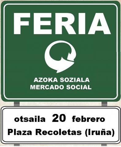 Feria de Mercado Social y Trueke en el Casco Viejo de Iruña