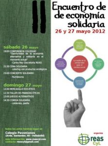II Encuentro de Economía Alternativa y Solidaria ReasCyL (Valladolid)