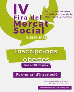 Inscripciones IV Fira del Mercat Social