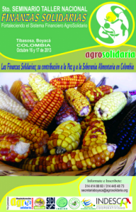 V Seminario Taller FINANZAS SOLIDARIAS (Colombia)