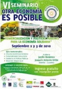 Seminario "Comercialización y políticas públicas para la Economía Solidaria" (Colombia)