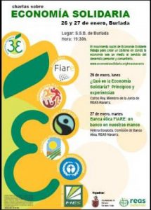 Charlas sobre Economía Solidaria en Burlada