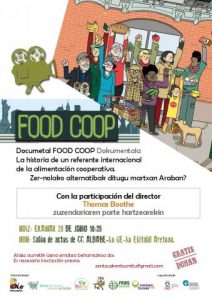 El documental Food Coop llega también a Vitoria