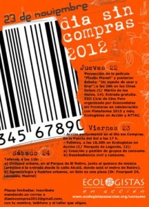 23 de nov. Día Sin Compras 2012 (Madrid)