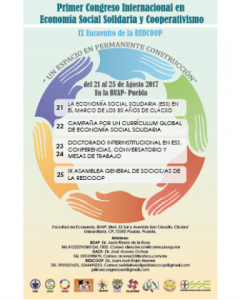 1er. Congreso Internacional en Economía Social Solidaria y Cooperativismo (México)
