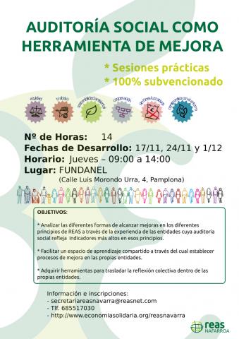 Formación - Auditoría social como herramienta de mejora (Pamplona)