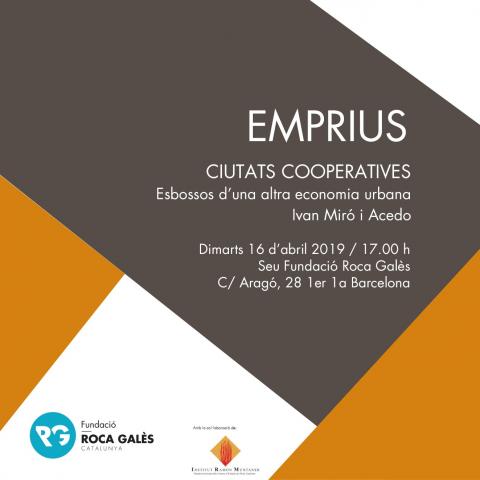 Charla “Ciutats cooperatives – esbossos d’una economia urbana”