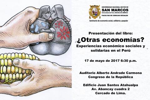 Universidad de San Marcos publica libro: ¿Otras economías?