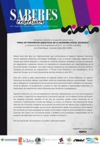 Feria de Propuestas Didácticas sobre Economía Social y Solidaria (Argentina)