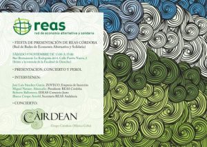 Fiesta de presentación de REAS Córdoba