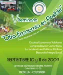 V Seminario "Otra economía es posible" (Colombia)