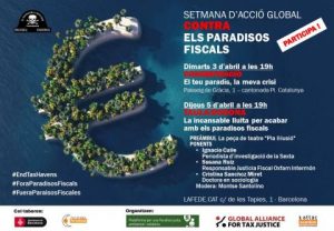 3 d’abril Dia Contra els Paradisos Fiscals – Manifest i agenda