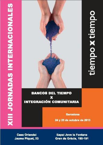 XIII Jornadas Internacionales Bancos del Tiempo (Barcelona)