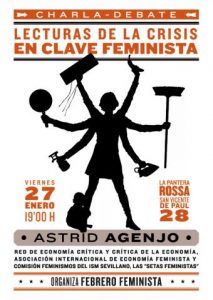 Charla: Lecturas de la crisis en clave feminista con Astrid Agenjo (Zaragoza)