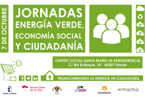I Jornadas de Energía Verde, Economía Social y Ciudadanía (Toledo)