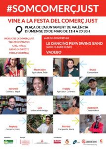 DIA MUNDIAL DEL COMERÇ JUST 2018 EN VALÈNCIA