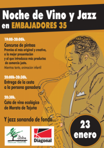 Noche de Vino y Jazz en Embajadores35