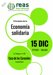 Charla Economía Solidaria en Castellón