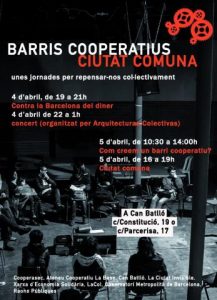 Jornades "Barris cooperatius, ciutat comuna" (Catalunya)