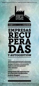 Debates para la Utopia | Empresas recuperadas y Autogestión