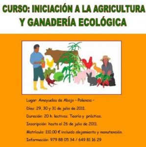 Curso de iniciación a la agricultura y ganadería ecológica (Amayuelas)