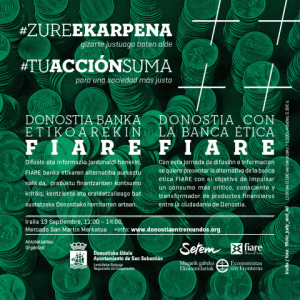 Jardunaldia "Donostia Banka Etikoarekin - Fiare"