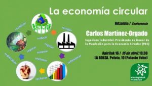 Conferencia "Economía Circular" (Bilbao)
