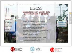 Especialización en Gestión de la Economía Social y Solidaria (Argentina)
