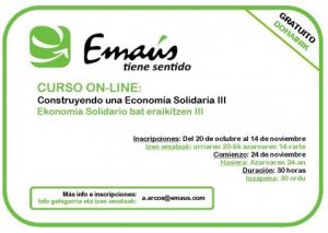 Ekonomia Solidario bat eraikitzen III Ikastaroa (online)