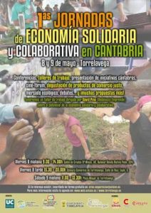 I Jornadas sobre Economía Solidaria y Colaborativa en Cantabria