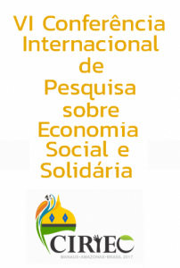 VI Conferência Internacional de Pesquisa sobre Economia Social e Solidária (Brasil)