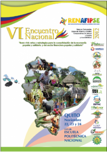 VI Encuentro Nacional RENAFIPSE 2012 (Ecuador)