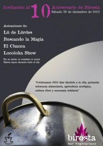 10 Aniversario de Birosta: “3.653 días dándole a la olla” (Zaragoza)