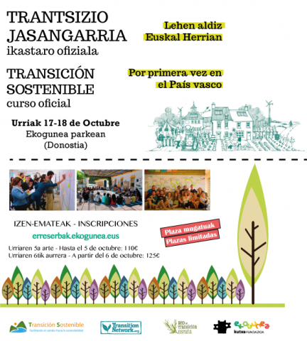 El curso oficial de la Transición Sostenible (Donostia)