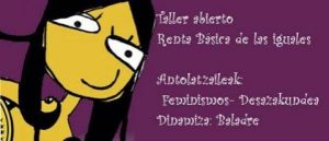 Taller Renta Básica de las Iguales (Bilbao)