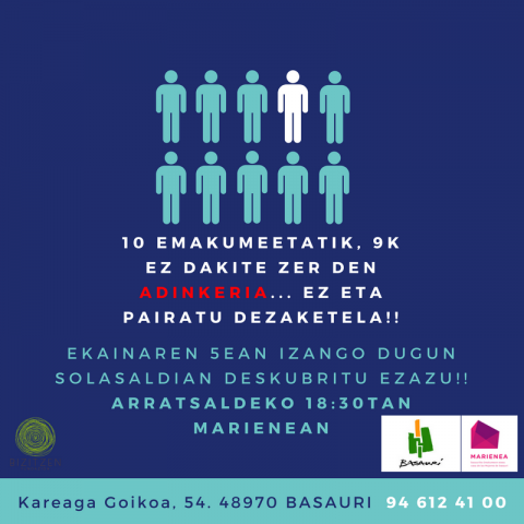 Adinkeriari buruzko hitzaldia (Basauri)