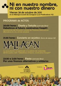 Ni en nuestro nombre, ni con nuestro dinero (Zaragoza)