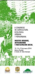 II Congreso de agricultura ecológica urbana y periurbana (Sevilla)
