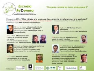 Conferencias y talleres de la Escuela Regenera 2014 (Murcia)