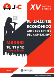 XV Jornadas de Economía Crítica (Madrid)
