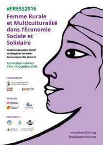 Foro "Mujer Rural y Multiculturalidad en la Economía Social y Solidaria" - FRESS 2016 (Marruecos)