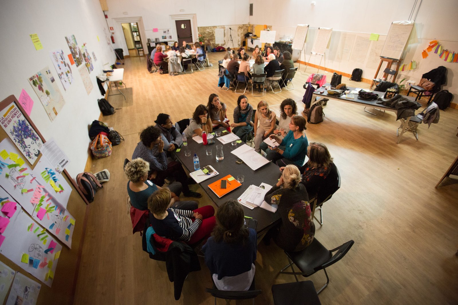 La sala polivalente del Núria Social en Olot