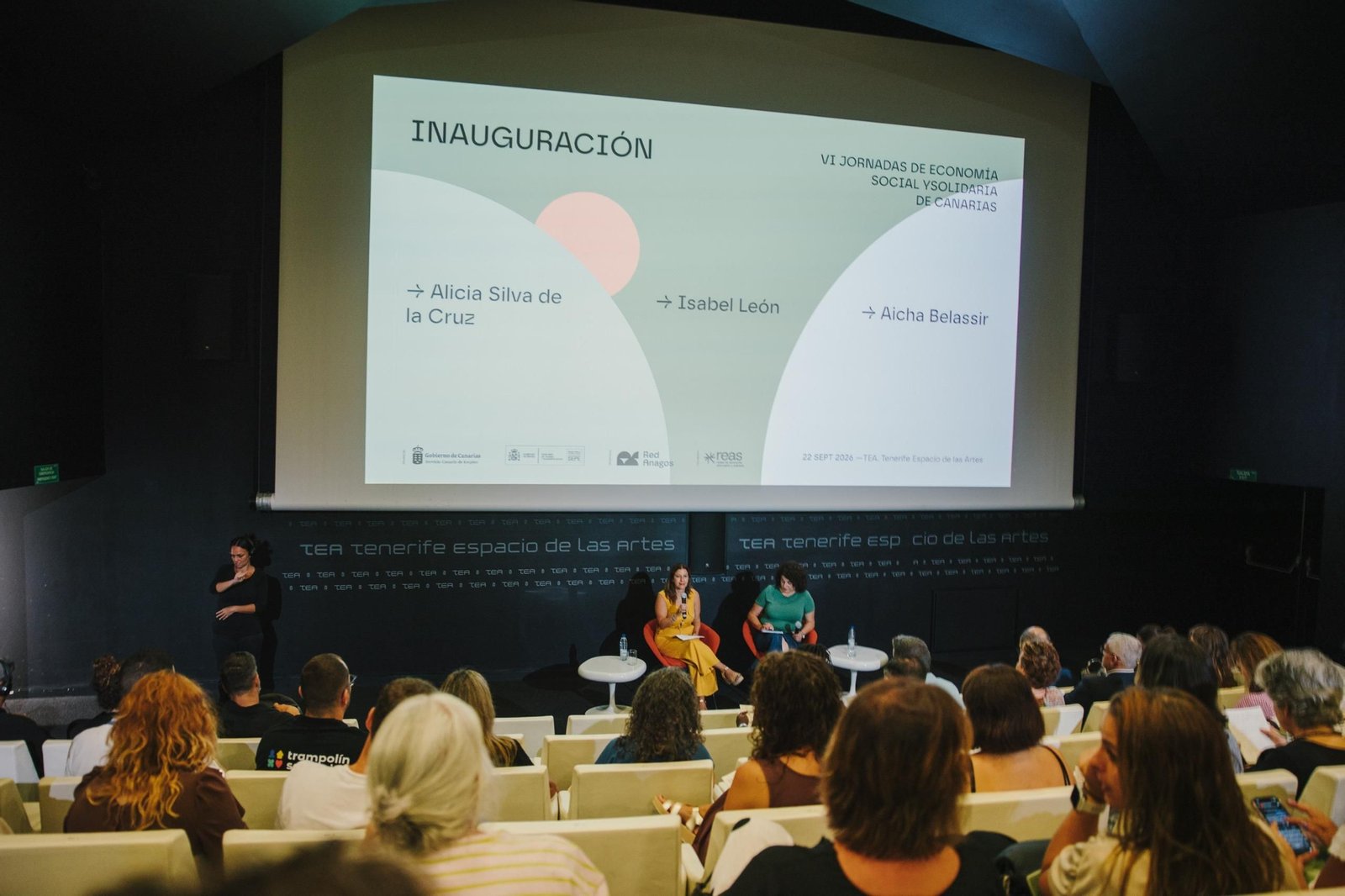 Inauguración de las VI Jornadas de Economía Social y Solidaria de Canarias
